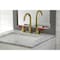 Fauceture FSC8923DKL Kaiser Widespread Bathroom Faucet, Brushed Brass FSC8923DKL - alternate 6